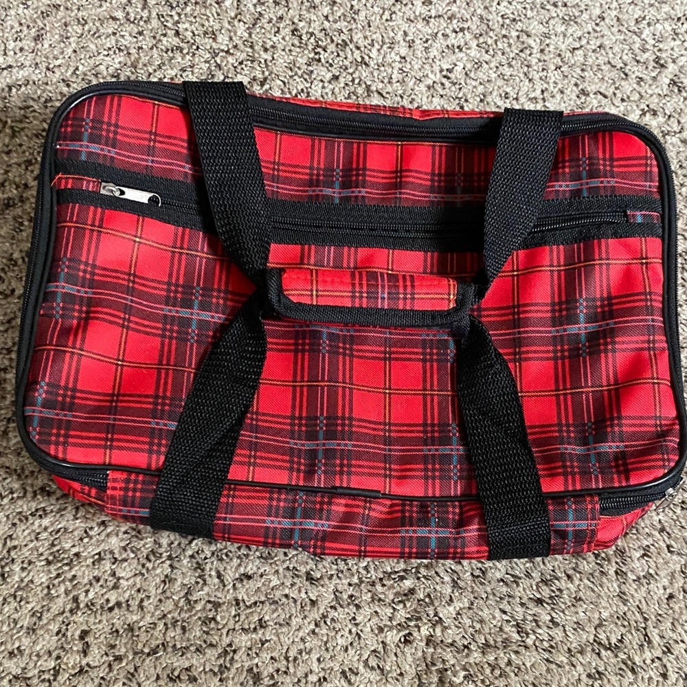 Home Essentials Insulated Plaid        9 x 13 Casserole Carrier